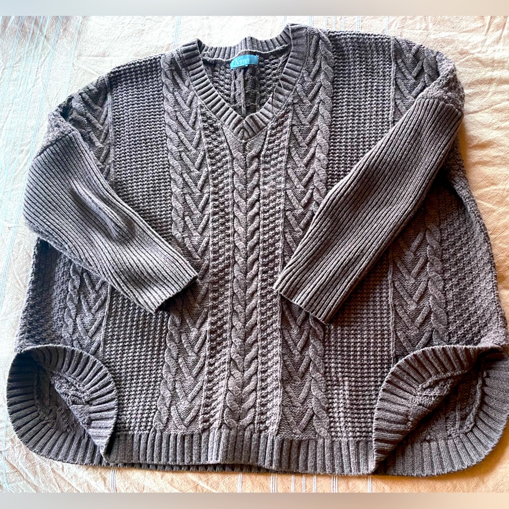 Brown sweater